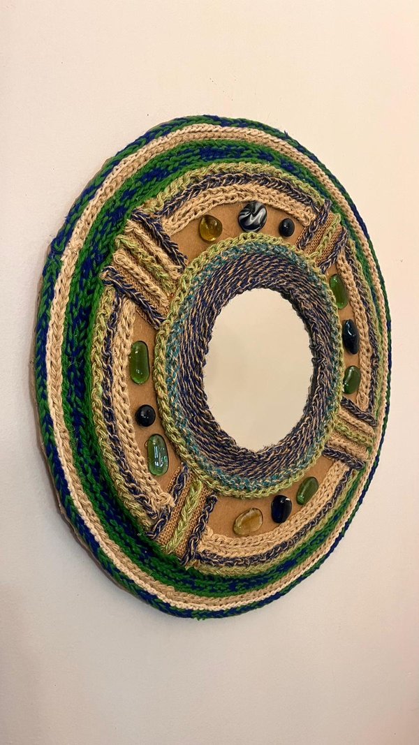 Espejo artesanal de 25cm