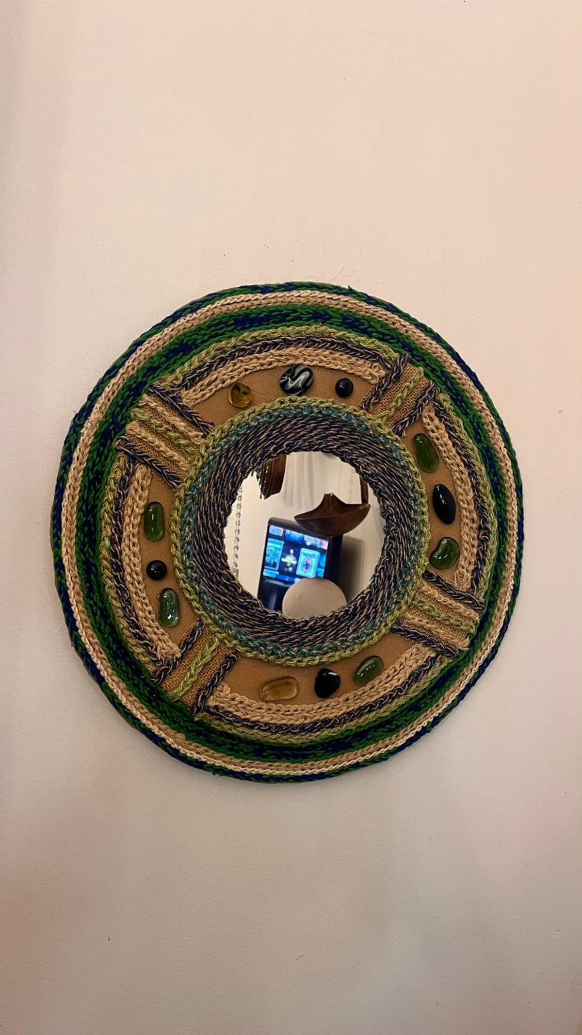 Espejo artesanal de 25cm - 5