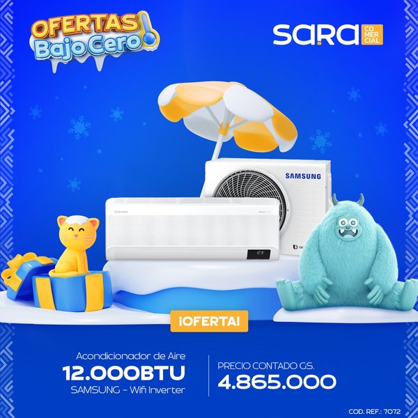 Aire Acondicionado 12.000btu Samsung Split Inverter