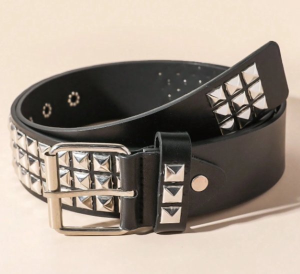 Cinturón Urbano Western & Grunge Style ⛓️🖤