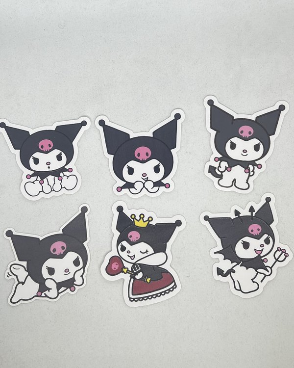 Pack x6 Stickers Impermeables 💦🎨