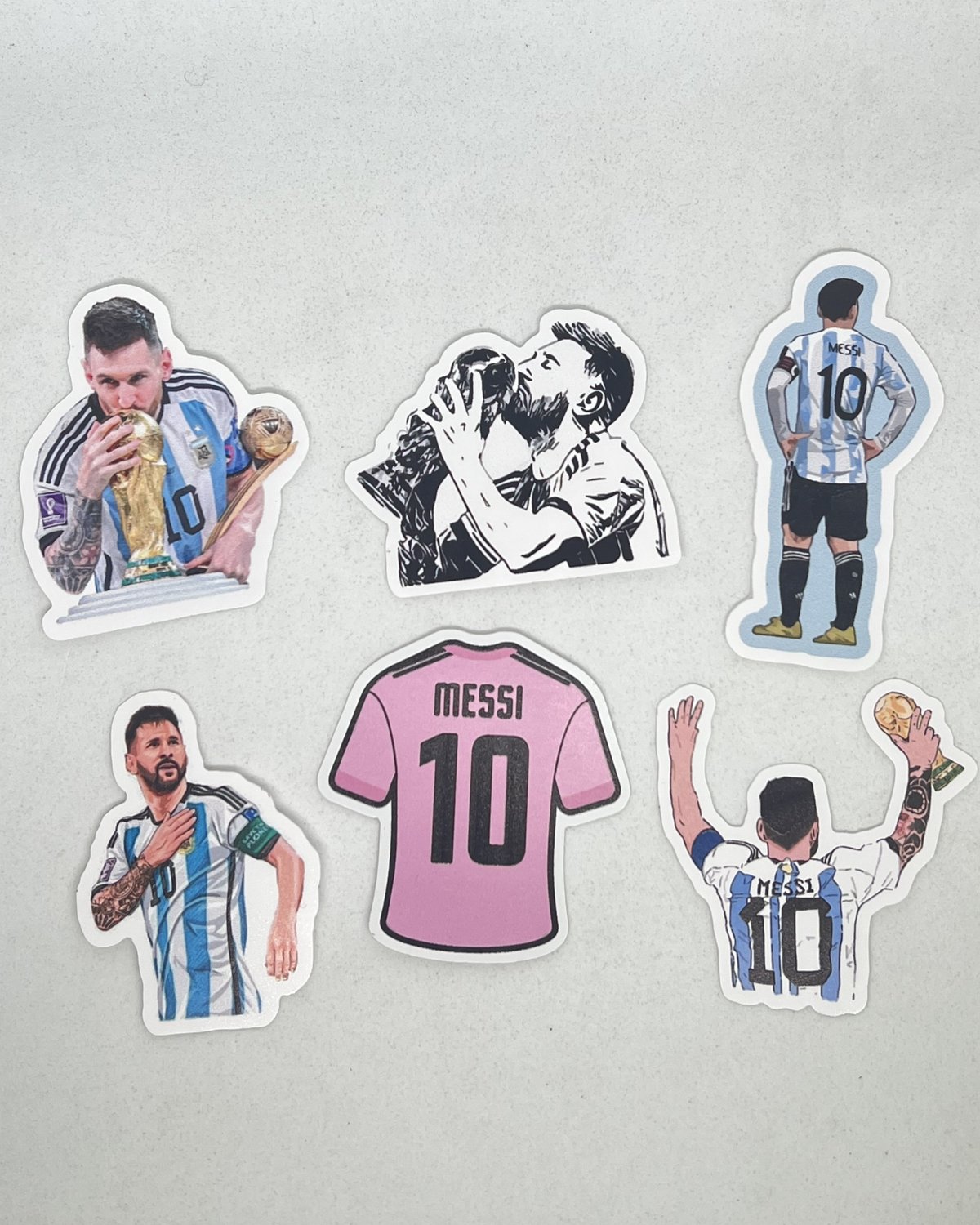 Pack x6 Stickers Impermeables 💦🎨 - 8