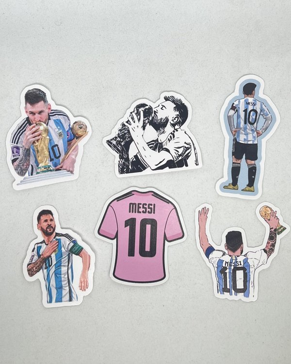 Pack x6 Stickers Impermeables 💦🎨