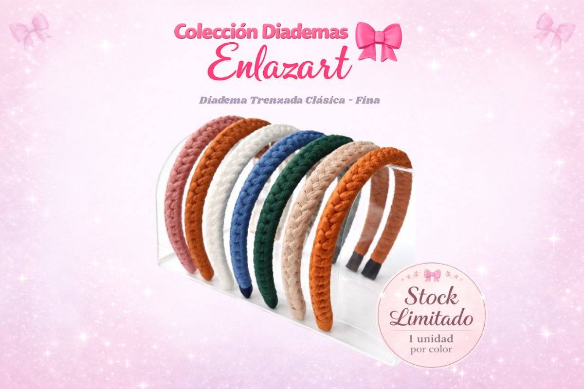 Diadema Trenzada Clásica