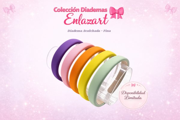 Diadema Acolchada - Fina