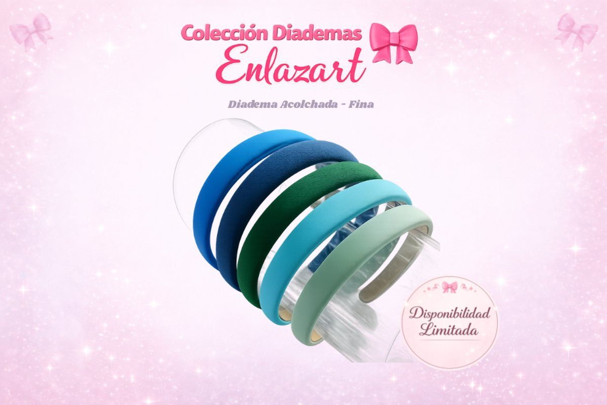 Diadema Acolchada - Fina - 2