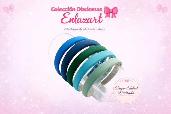 Diadema Acolchada - Fina