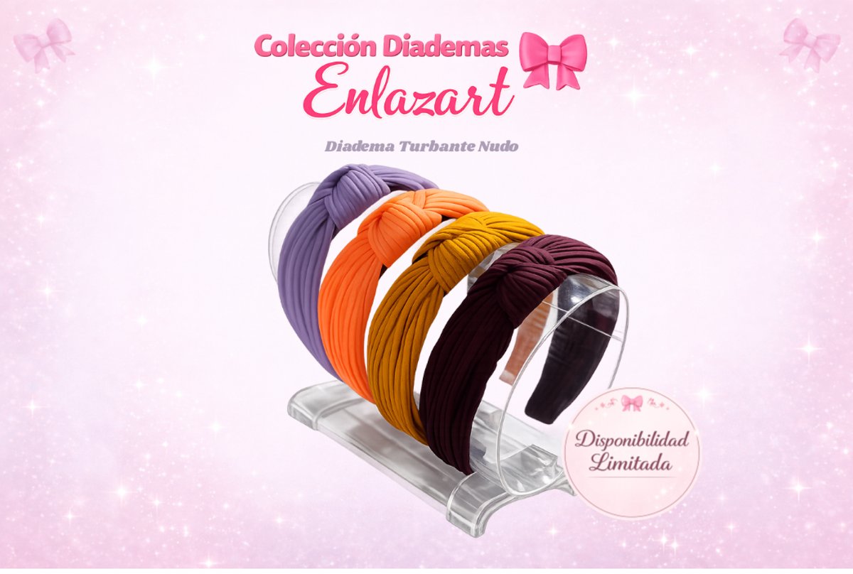 Diadema Turbante Nudo - 4