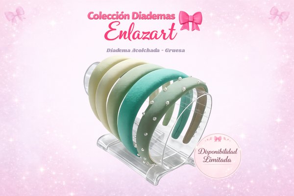 Diadema Acolchada - Gruesa