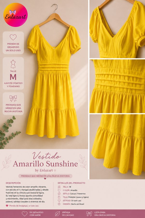 Vestido Amarillo