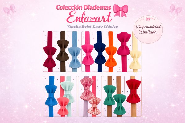 Vincha Bebé Lazo Clásico