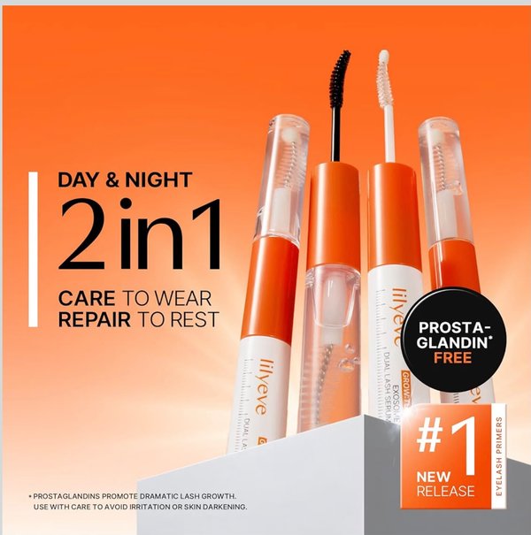 LILYEVE GROW TURN EXOSOME DUAL LASH SERUM