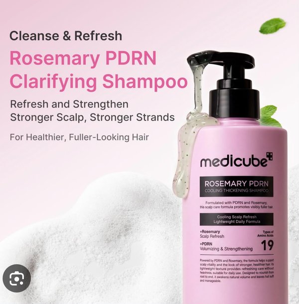 MEDICUBE ROSEMARY PDRN COLLING SHAMPOO 400ML