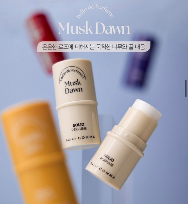 DAILY COMMA PERFUME SOLIDO MUSK DAWN 