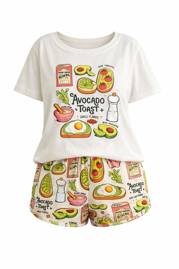 Conjunto corto-BRUNCH 🥑