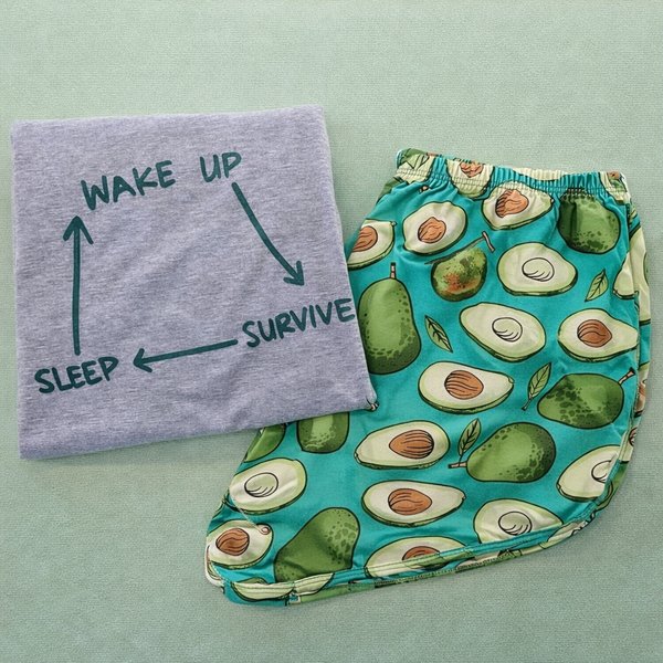 Conjunto corto- AGUACATE 🥑