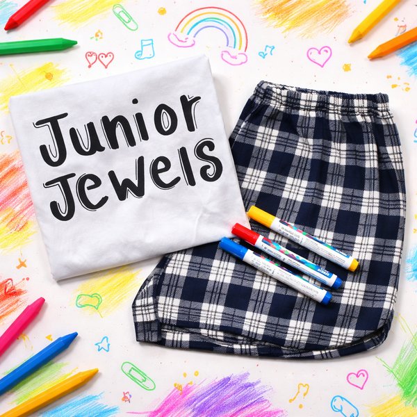 Conjunto corto- JUNIOR JEWELS COMBO