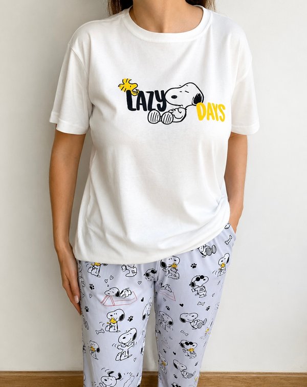 Conjunto largo- SNOOPY UNISEX