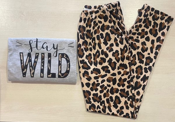 Conjunto largo- LEOPARDO 