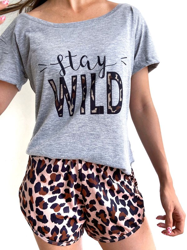 Conjunto corto- LEOPARDO