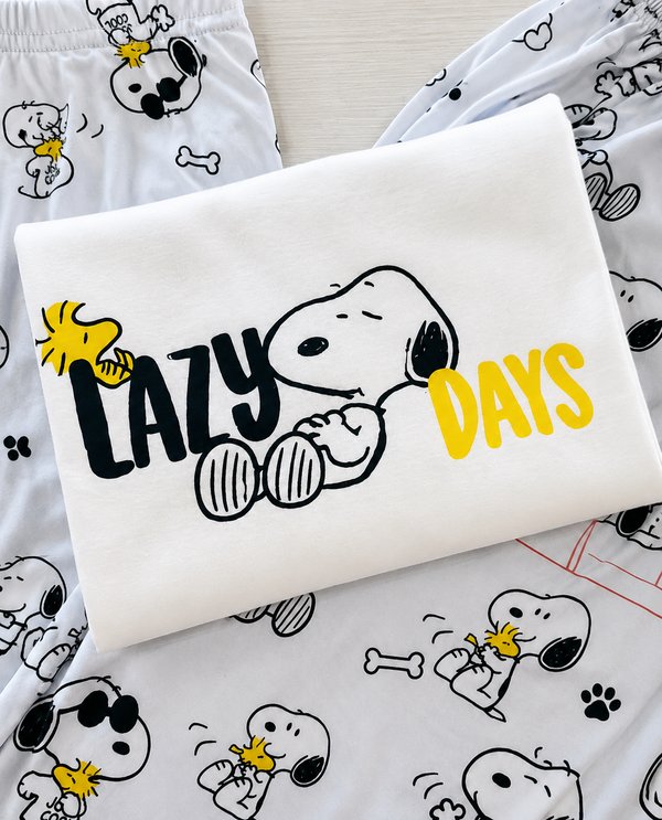 Conjunto largo- SNOOPY UNISEX