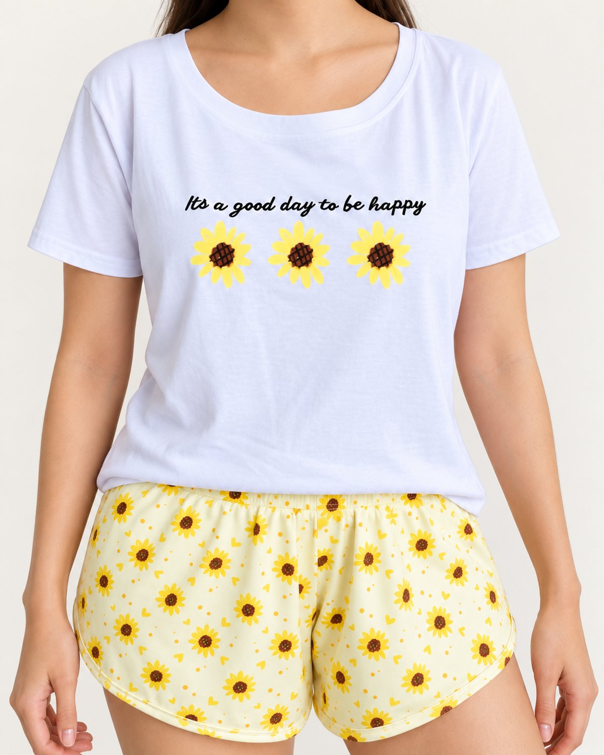 Conjunto corto- GIRASOLES  - 2