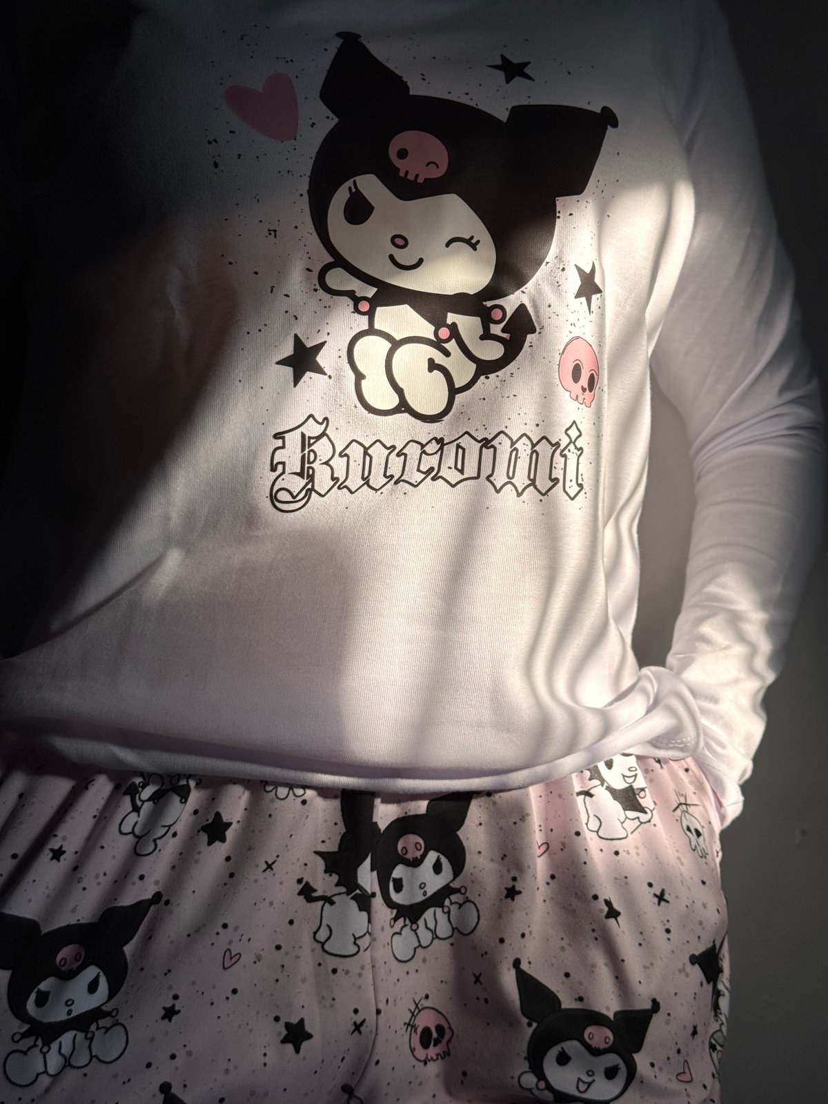 Conjunto largo- KUROMI  - 2