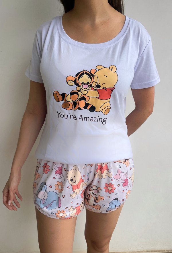 Conjunto corto -POOH BABIES 