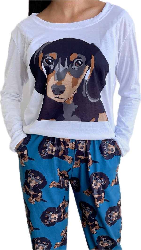 Conjunto largo- SALCHI NERGRO