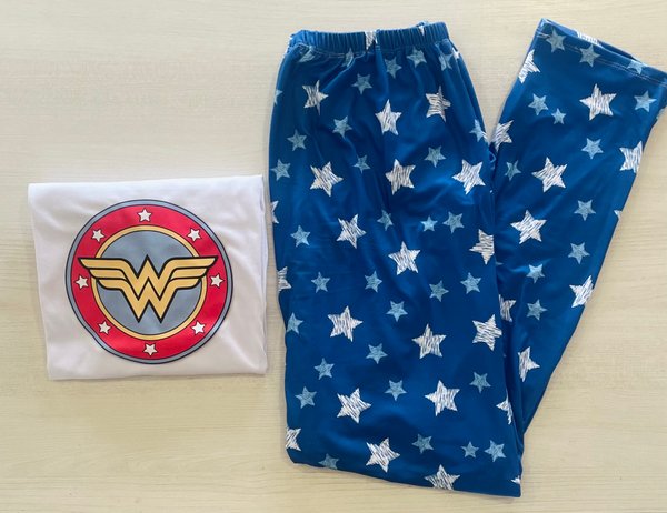 Conjunto largo- WONDER WOMAN 