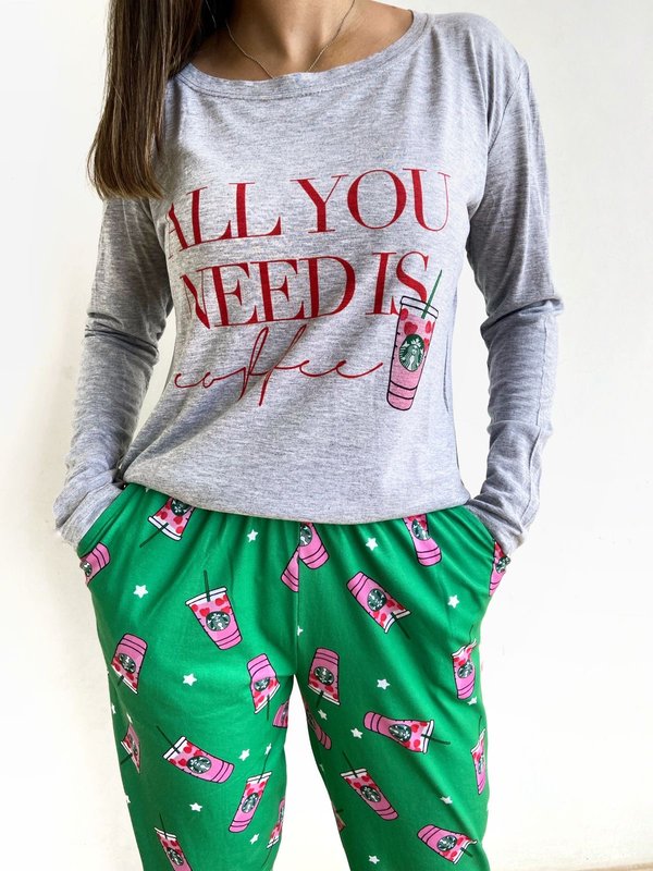 Conjunto largo- COFFEE ☕️