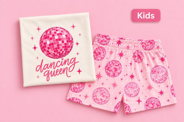 Conjunto corto- DANCING QUEEN KIDS 👧🏻
