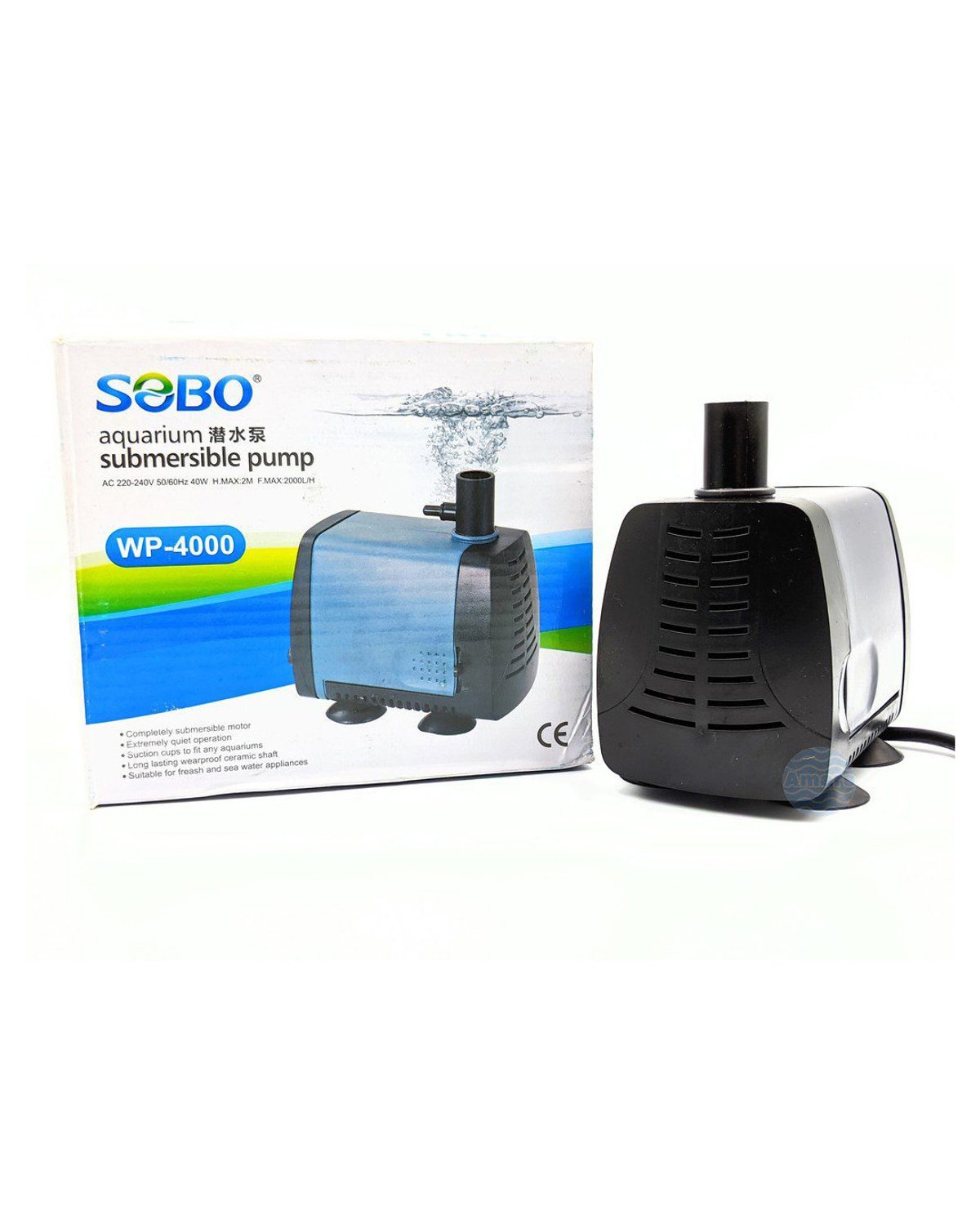 Bomba Sumergible Sobo wp 4000 (2000L/h)
