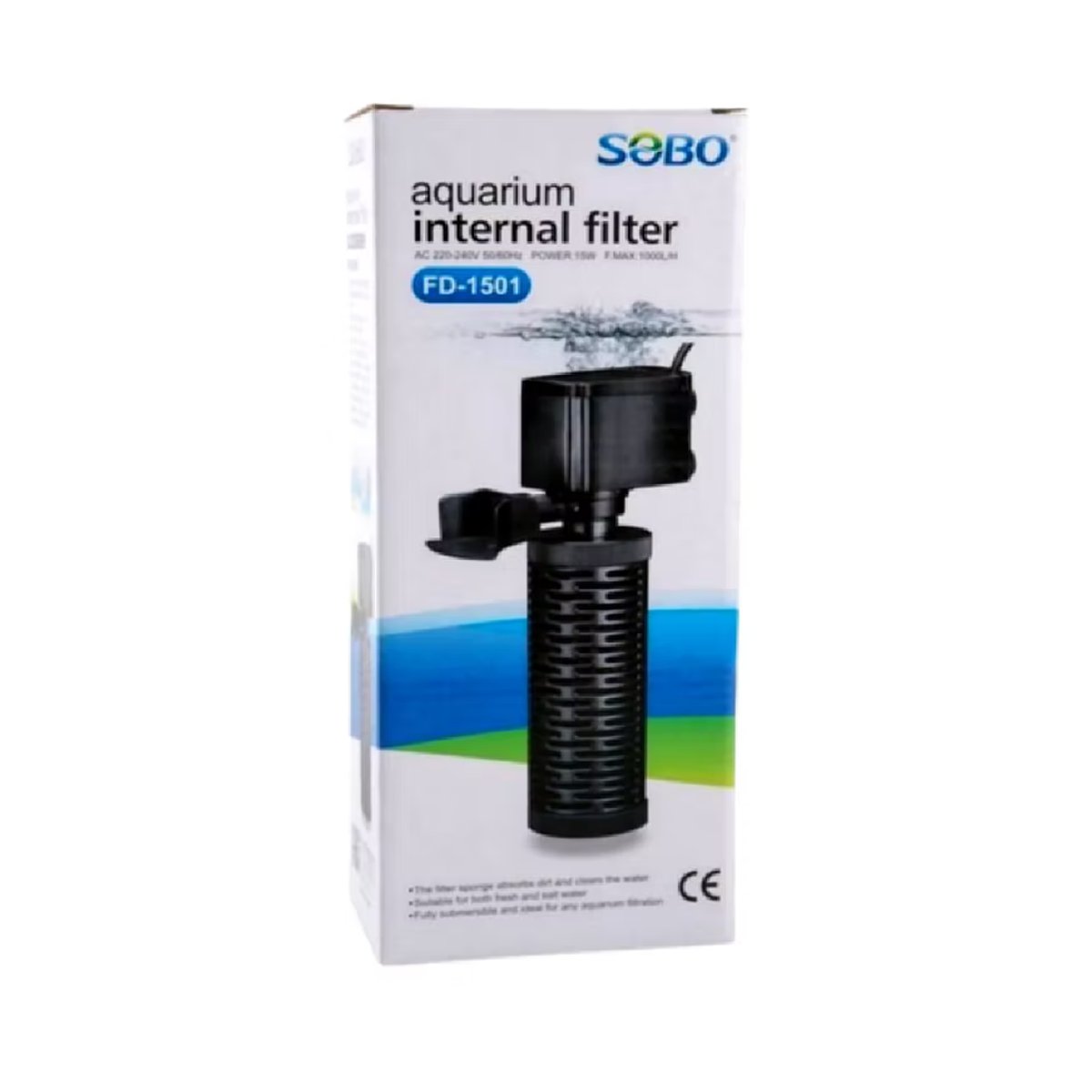 Filtro Interno Sumergible SOBO FD-1501 | ( 1000 L/h )