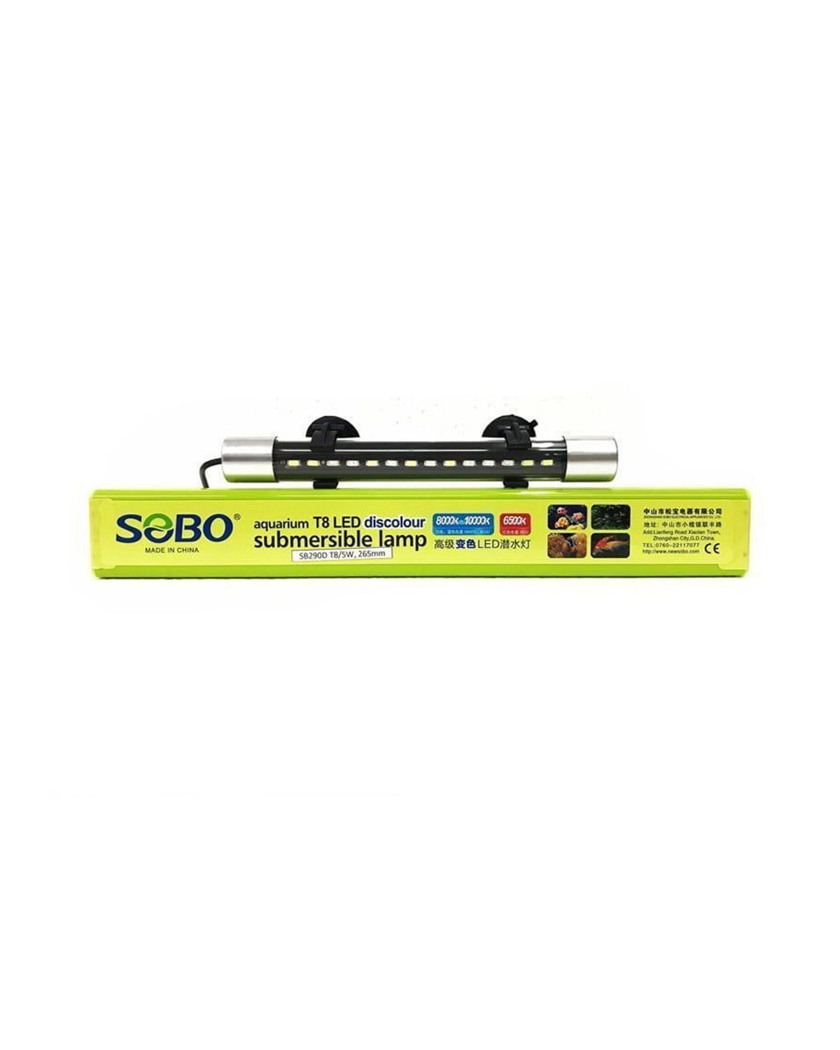 Lámpara LED Sumergible Sobo T8‑290F