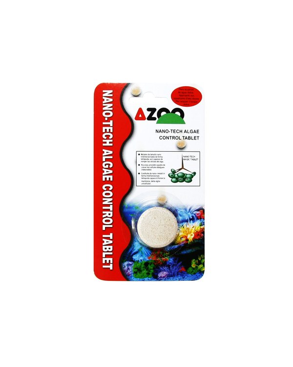Tableta Antialgas para Acuarios Azoo No Tech Algae Control