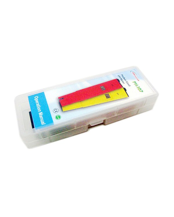 Medidor de Acidez del Agua y Suelo PH Tester PH-107 Pocket Size