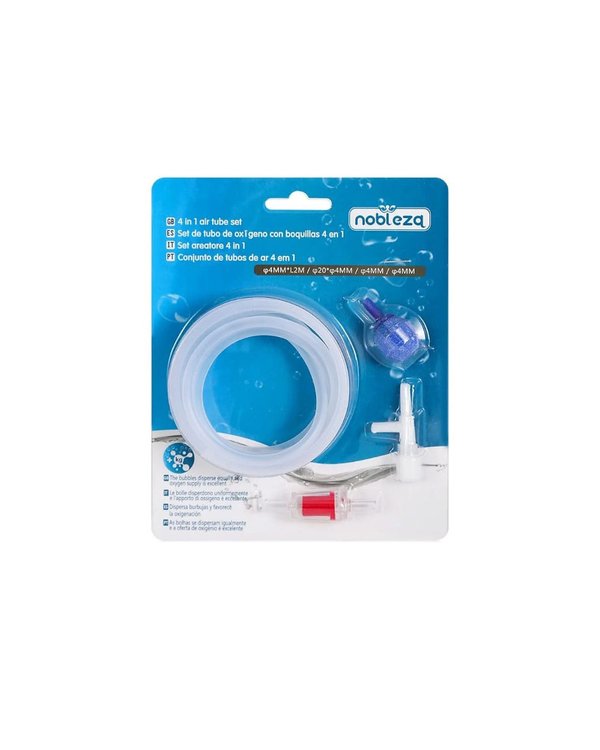 Set de tubo de oxígeno Nobleza “4 en 1”