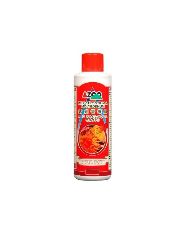 Suplemento líquido Azoo Reef Strontium & Molybdenum 250 ml