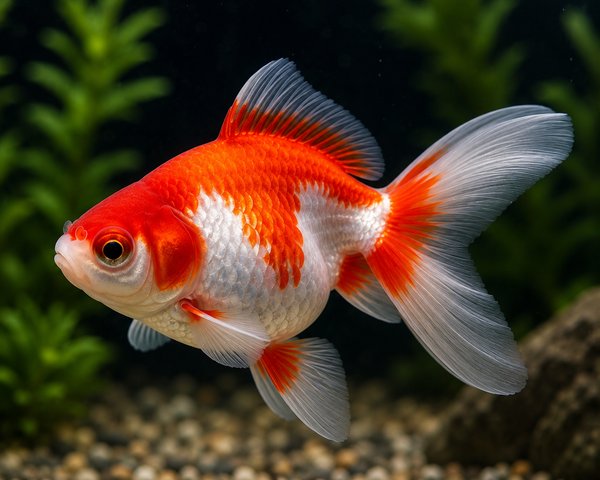 Goldfish Red White (p)