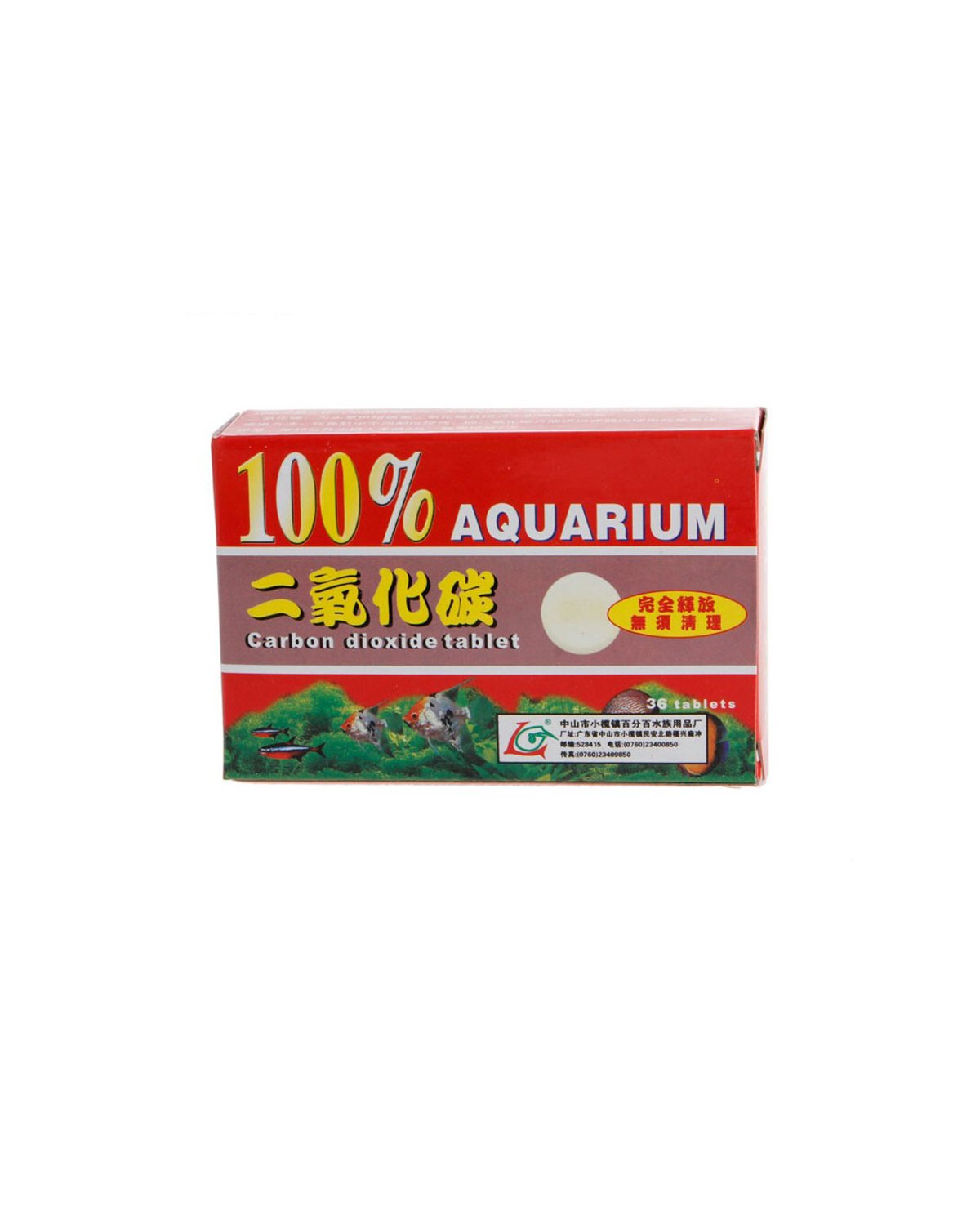 100% Aquarium Carbon Dioxide Tablet
