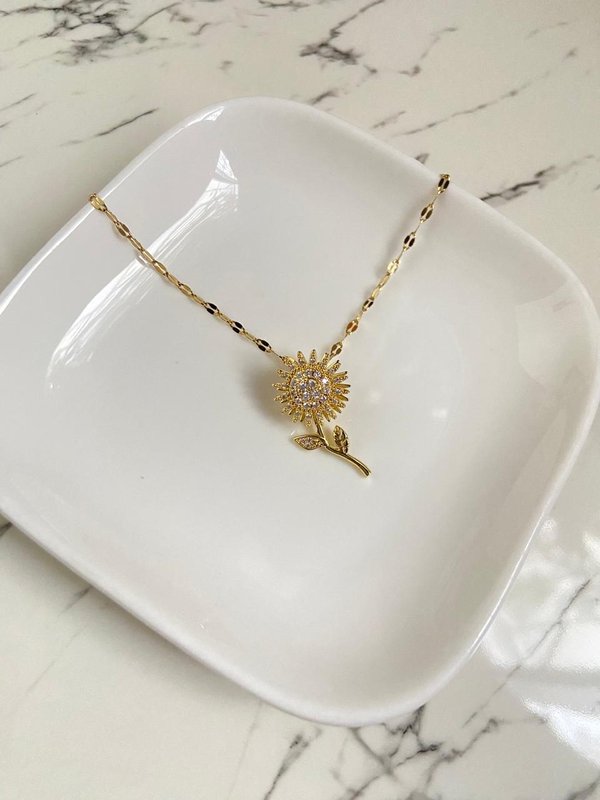 Collar Girasol Giratorio