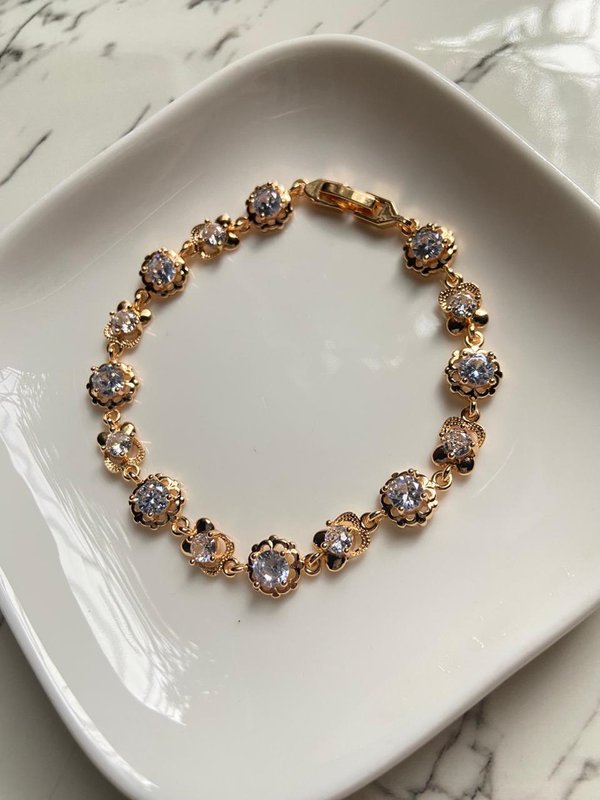 Pulsera con Gema Blanca