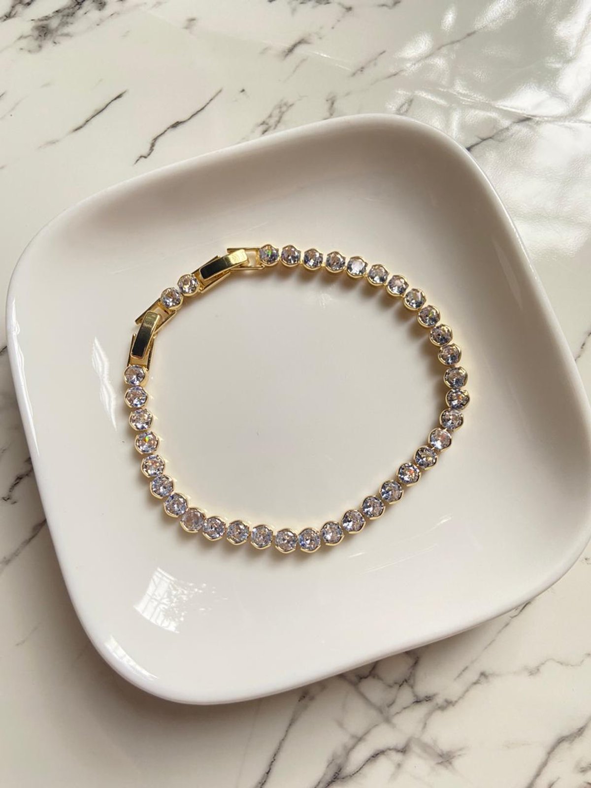 Pulsera Fila de Piedras