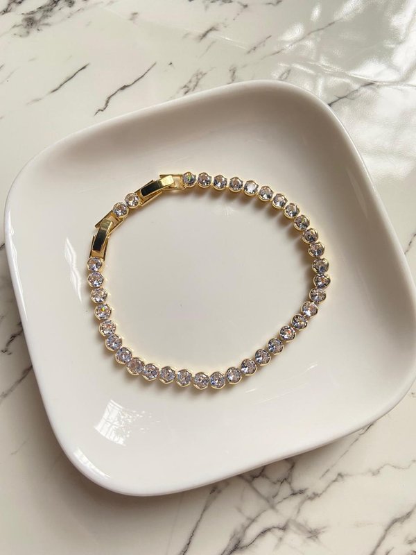 Pulsera Fila de Piedras