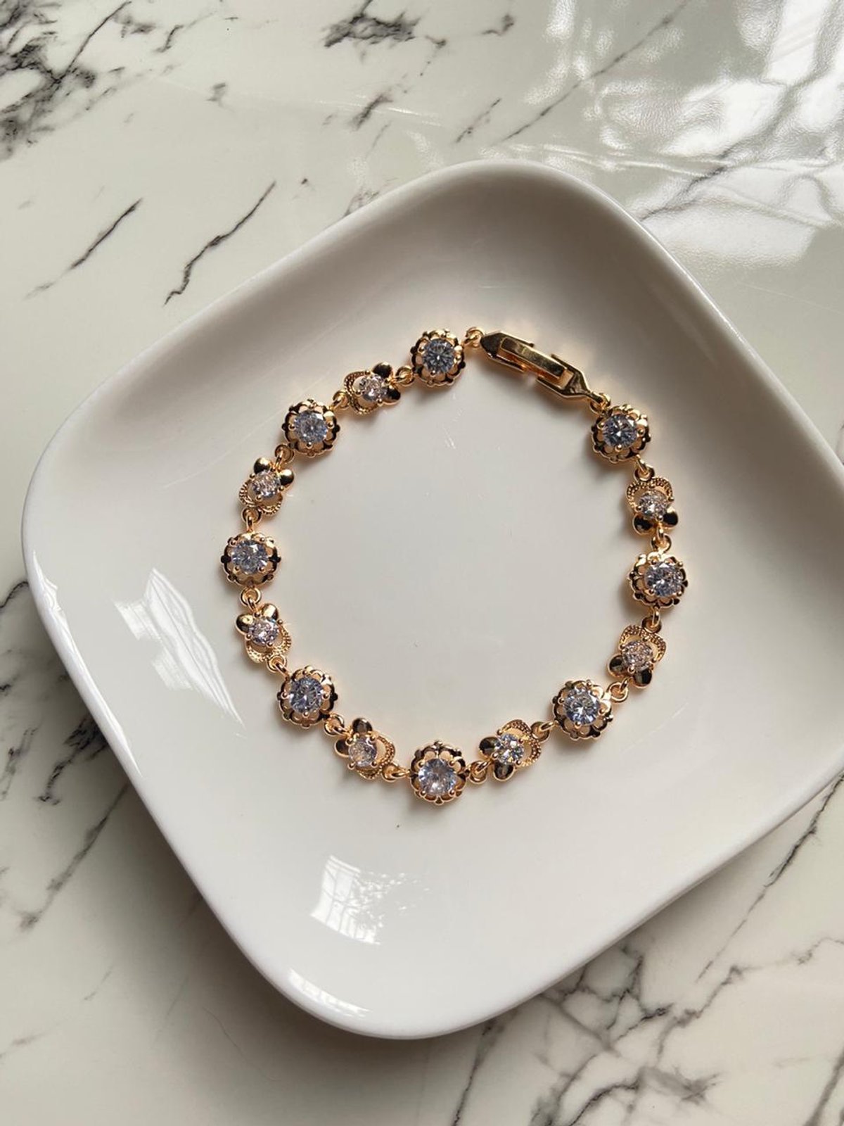 Pulsera con Gema Blanca