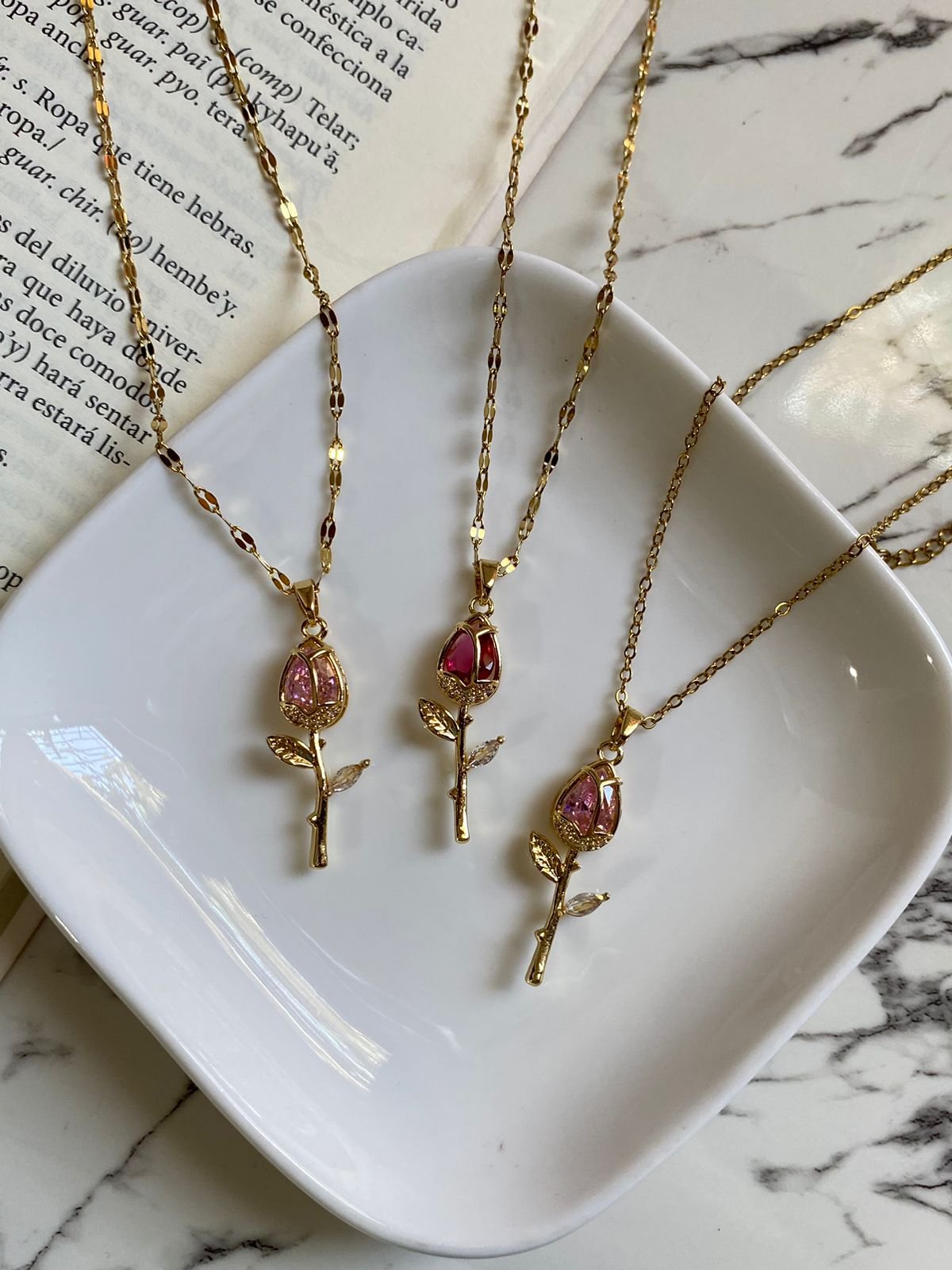 Collar Tulipán Encantado 