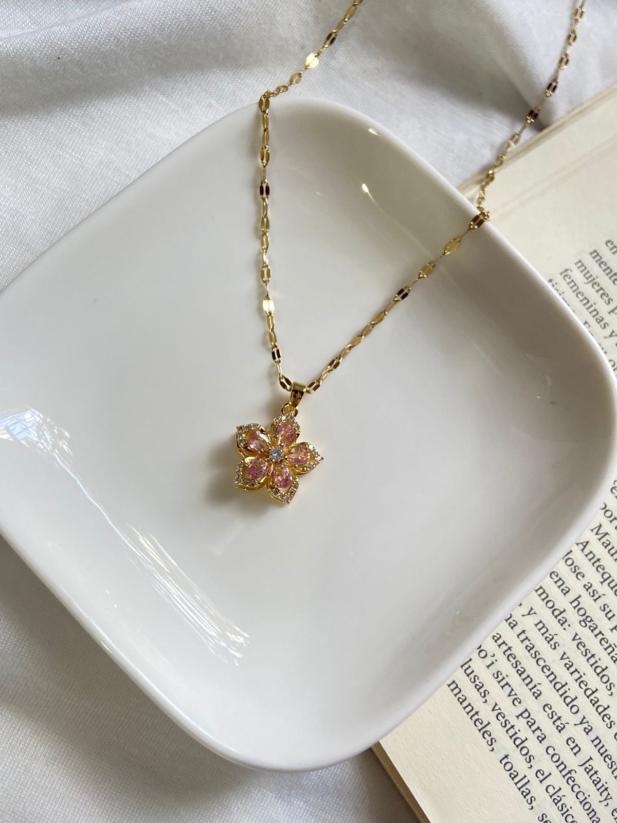 Collar Giratorio Flor - 3