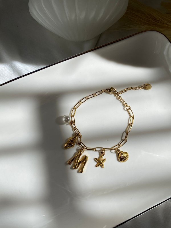 Pulsera de Verano con Inicial