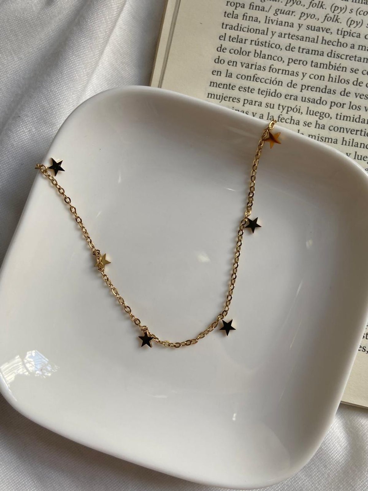 Cadenita Corta de Estrellita